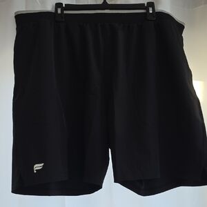 NWT-Fabletics Men's Black Athletic Shorts